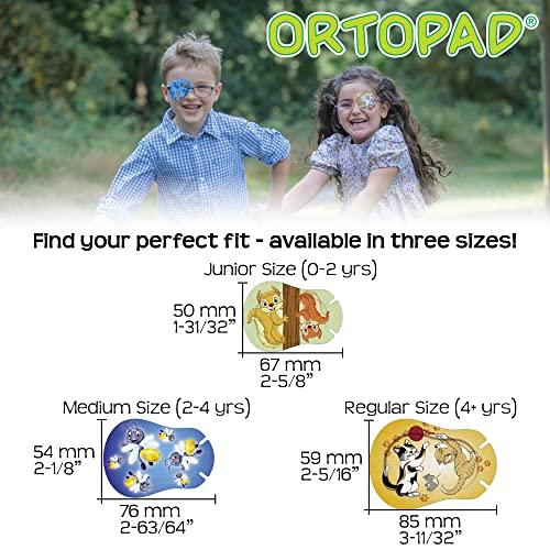 Ortopad Ortopad® Soft Bamboo Boys Eye Patches, 50/Box (Regular Size, 4+ yrs) Textured Accents