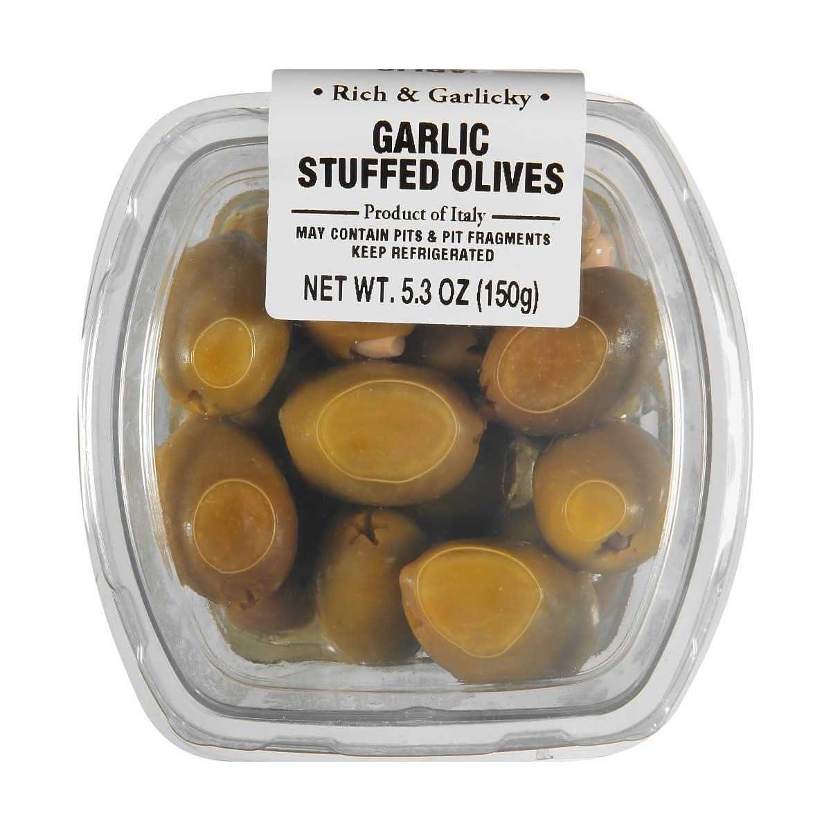 Fresh Pack Fresh Pack Garlic Stuffed Olives, 5.3 oz, 12 Pack