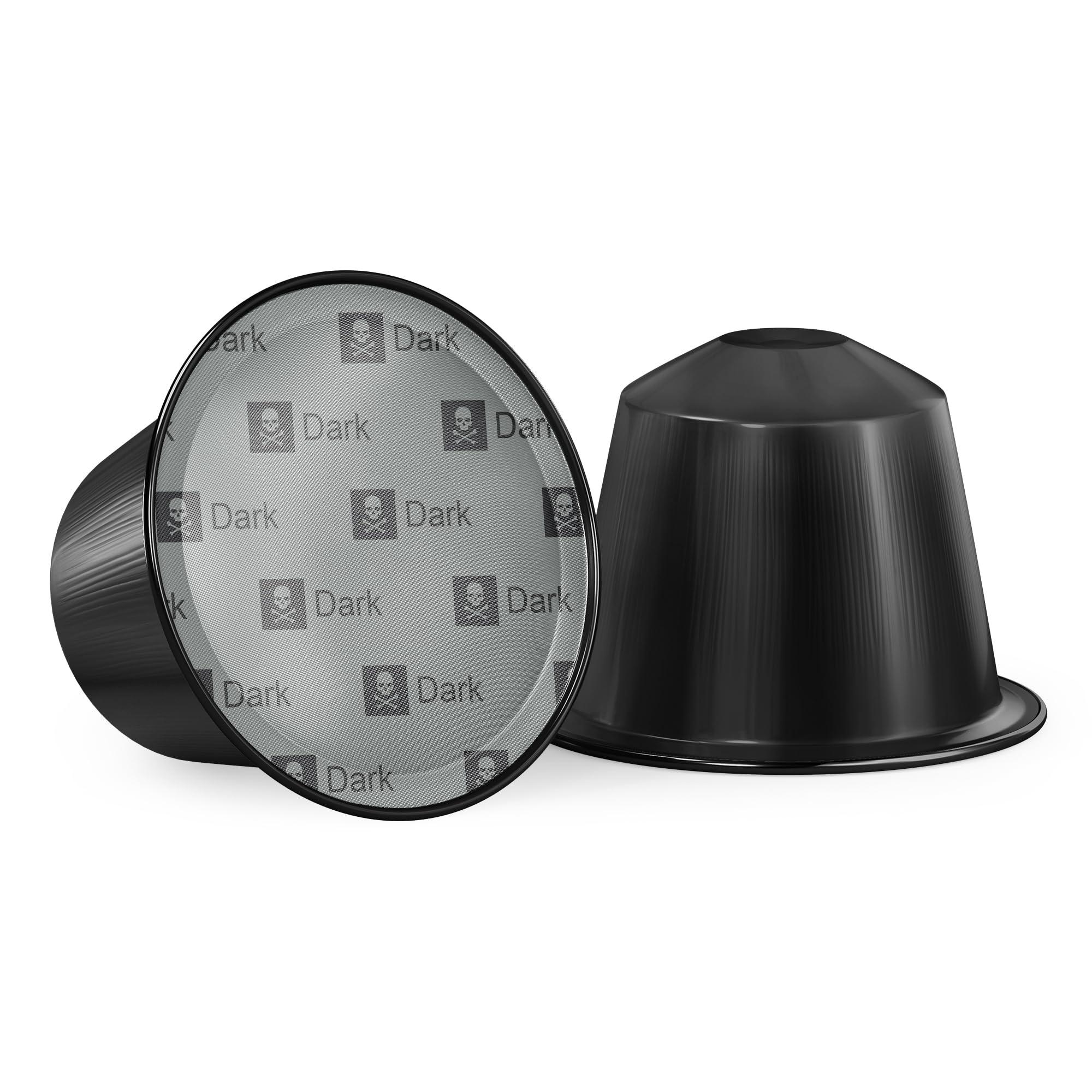 Death Wish Coffee Co. Death Wish Coffee, Capsules Compatible with Nespresso Original Machines, Dark Roast