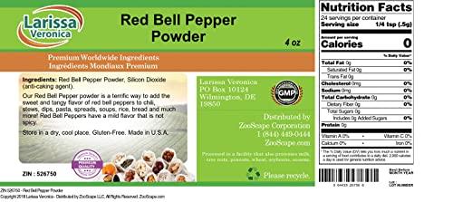Larissa Veronica Red Bell Pepper Powder (4 oz, ZIN: 526750) - 3 Pack