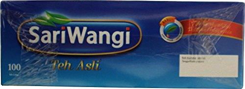 SARIWANGI Sariwangi Teh Asli, Indonesian Tea, 1 Box 100 Teabags, Halal