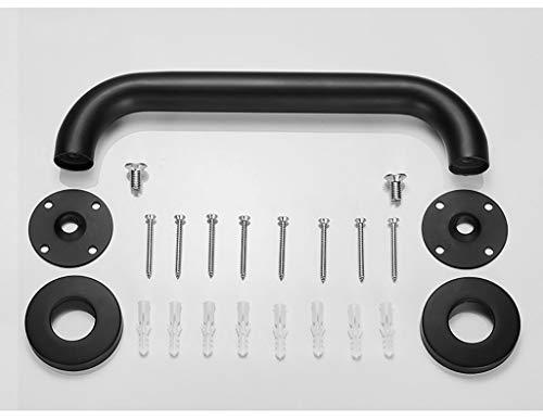 TenNuoDa Grab Bar Bathroom Safety Hand Rail Black 23 Inch Stainless Steel -safe Grip Handles - Restroom Handicap Handle Assist Pole - Decorative Grab Bars for Bathtubs and Showers for Bath Shower Toilet