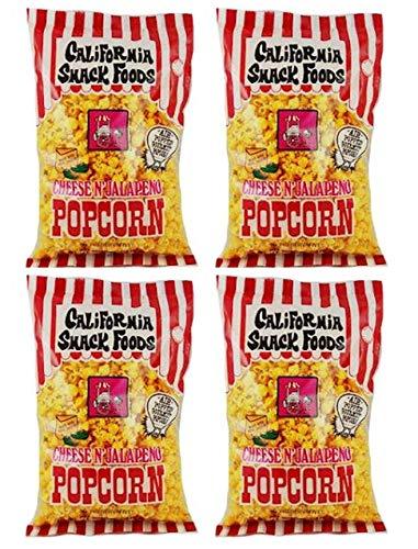 CALIFORNIA SNACK FOODS CALIFORNIA SNACK FOODS Popcorn w/ cheese & Jalapeño 49.7 gr. 4 PACK