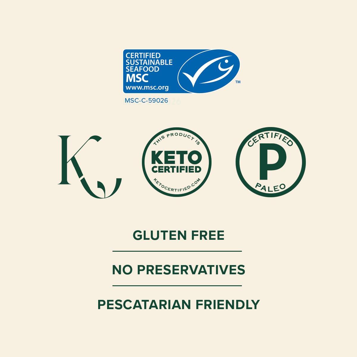 Great Lakes Wellness Great Lakes Wellness Sustainable Marine Collagen Peptides Powder for Skin, Hair, Nails, Joints & Digestion - Unflavored - Quick Dissolve Hydrolyzed, Wild Caught, MSC Certified, Non-GMO, Kosher - 8 oz