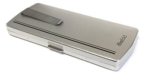 Kanda Of Japan SlimFold Kanda (003) of Japan Folding Reading Glasses w/Case in Silver ; +2.00