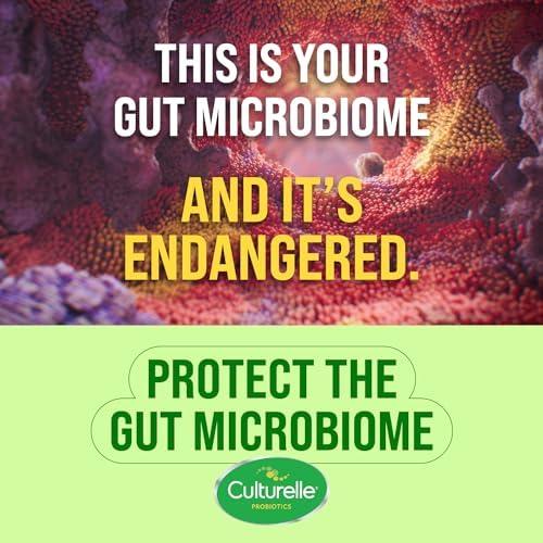 Culturelle Culturelle Health & Wellness Daily Probiotic Supplement For Men & Women, Helps Support Your Immune System, Occasional Diarrhea, Gas & Bloating, 15 Billion CFUs, Non-GMO, 50 Count