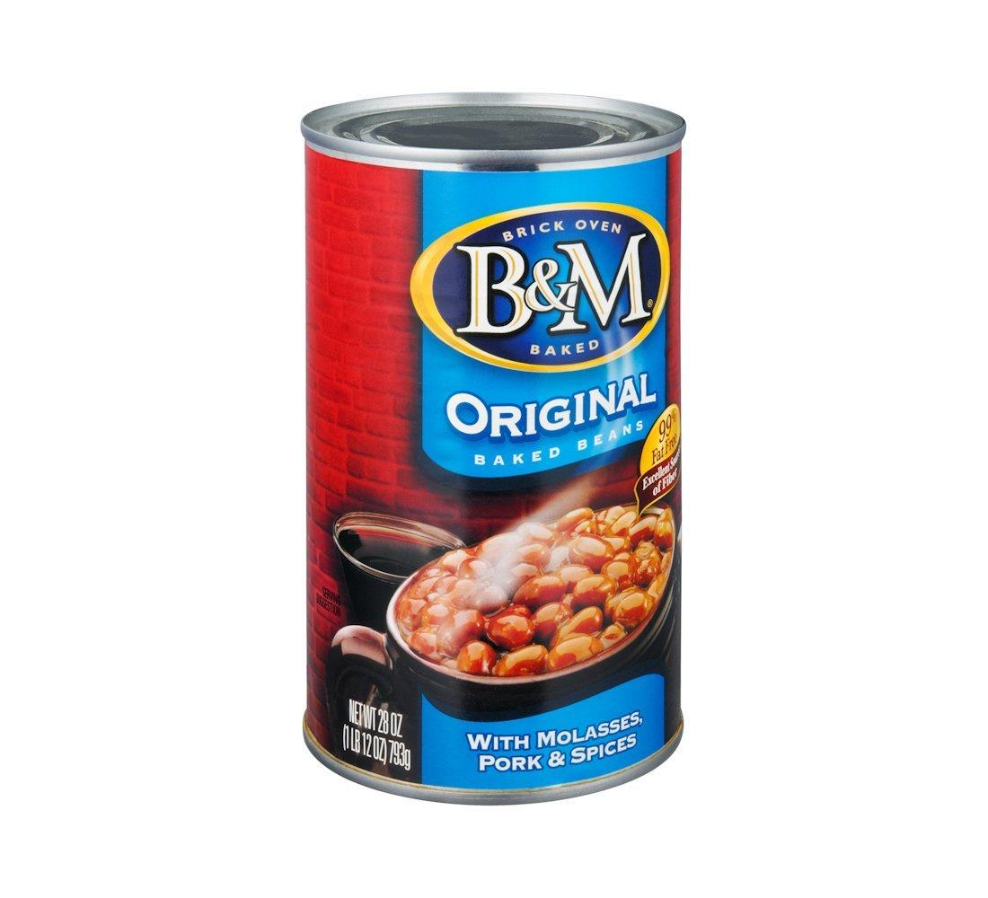BG(0002698761) B & M Originial Baked Bean - 28 oz. can, 12 cans per case