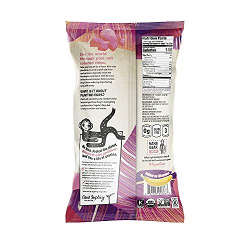Barnana Barnana Organic Plantain Chips with Himalayan Pink Salt, 5 Oz