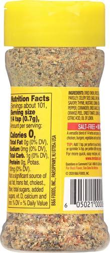 Dash Dash Salt-Free Seasoning Blend, Original, 2.5 Ounce (Pack of 2)