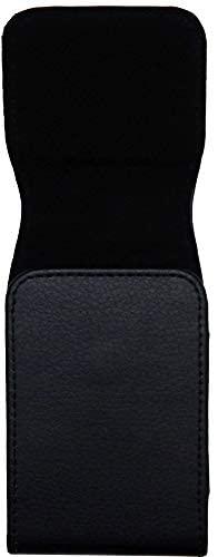 SNK WIRELESS Classic Premium Pouch Case with Belt Clip for Freestyle Libre 2 (Continuous Glucose Monitors) (V1-Black)