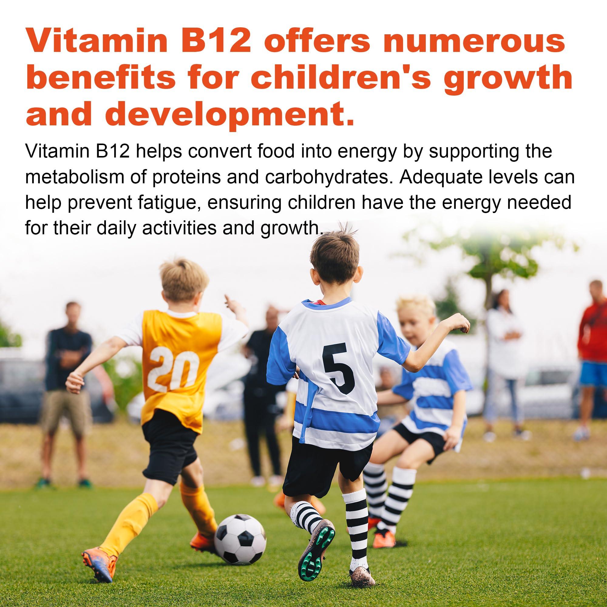 Well&Whole Well&Whole L-Lysine 1000mg Gummies - Vitamin B12 1000mcg - Essential Amino Acid Supplement for Gum, Lip Health* - L-Lysine Supplement for Kids and Adults - Vegan, Non GMO, Gluten-Free, 60 Counts