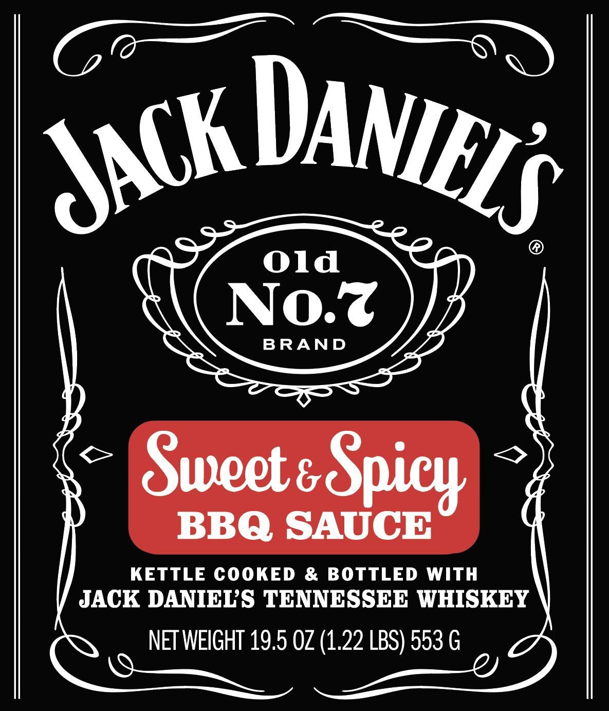 Jack Daniel's Jack Daniels, Barbeque Sauce Sweet & Spicy, 19.5 Ounce