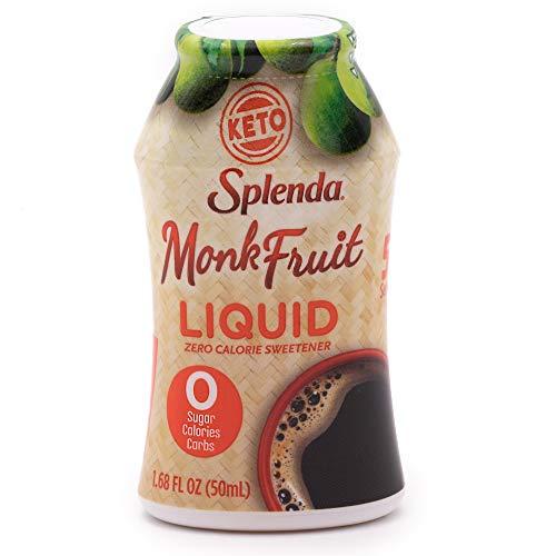 SPLENDA SPLENDA Monk Fruit Liquid Zero Calorie Sweetener Drops, 1.68 Fl Oz