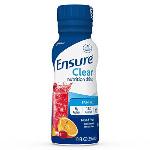Ensure Clear Ensure Clear Mixed Fruit Nutritional Drink | 8g Protein, 15 Vitamins & Minerals | Ready-to-Drink | Refreshing Taste | 10 fl oz -12 Pack*