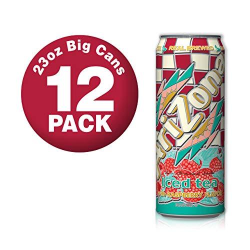 Arizona Arizona Raspberry Tea Big Can, 23 Fl Oz (Pack of 12)