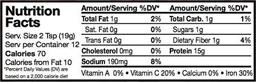 Nutrition Bulk Nutrition Bulk Pea Protein Powder, 8 oz. Canister, Isolate, Keto, Vegan, Non-GMO, Gluten-Free, Non-Dairy (8oz can)