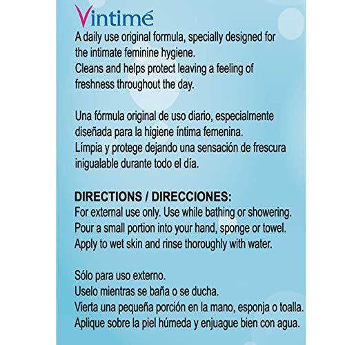 ELP ESSENTIAL Vintime Feminine Wash for Sensitive Skin 16oz