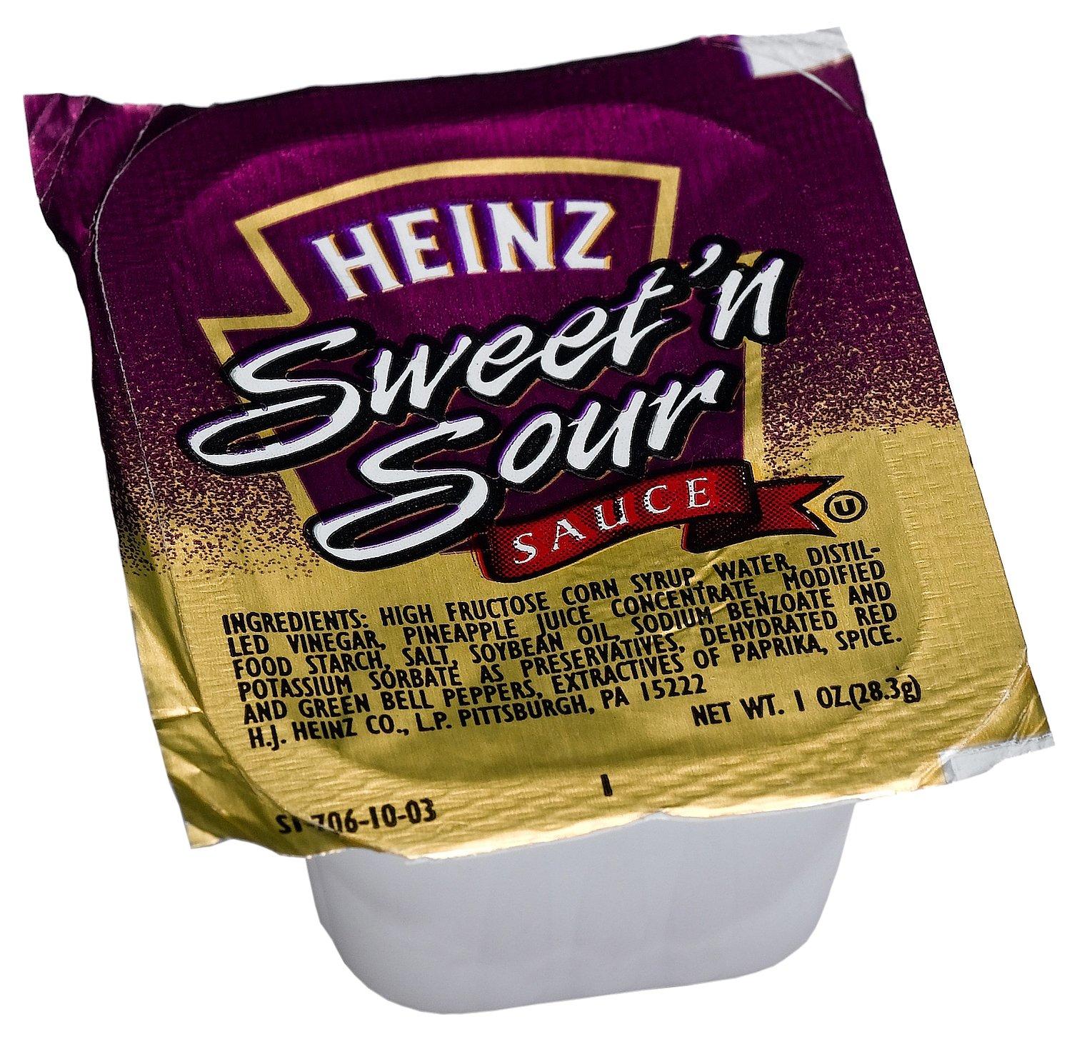 Heinz Heinz Sweet & Sour Sauce, 1-Ounce Dipping Cups (Pack of 100)