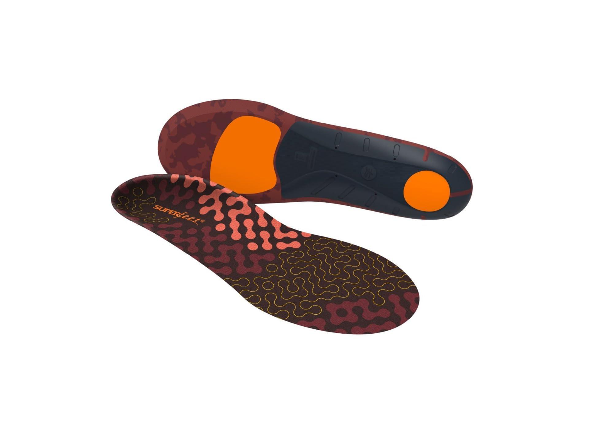 Superfeet Superfeet Run Cushion Low Arch Insoles - Low Arch Support - Trim-to-Fit Inserts for Running Shoes - Professional Grade - 5.5-7 Men / 6.5-8 Women