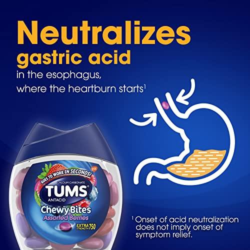 TUMS TUMS Chewy Bites Chewable Antacid Tablets - 8 ct