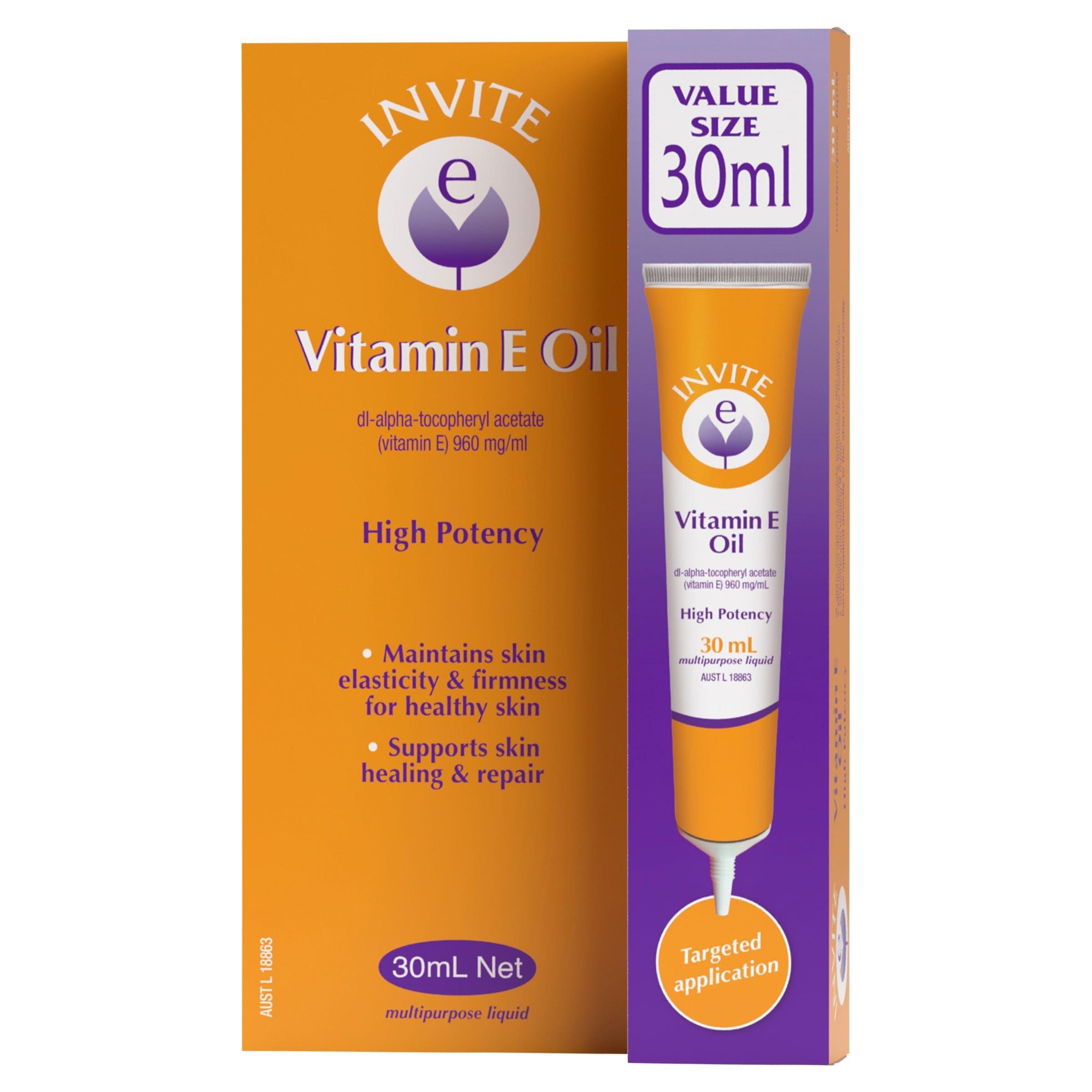 Invite Invite E Vitamin E Pure Oil 30ml
