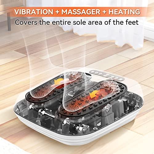 ROTAI ROTAI Foot Massager Machine with Remote, Multi Relaxations and Pain Relief - Shiatsu Vibration Feet Massager Increases Circulations, Relieve Stiffness Tired Muscles and Plantar Fasciitis (Orange)