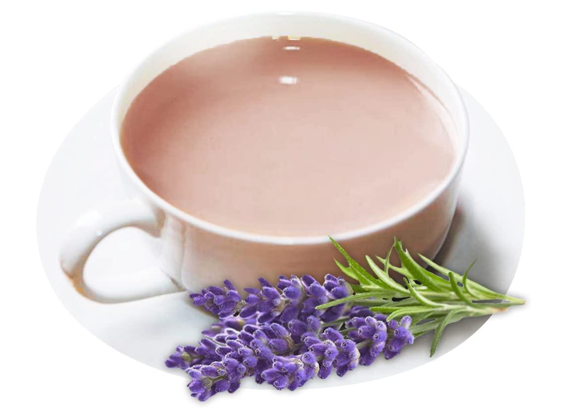 Inspiration Industry GINO Lavender Milk Tea, Lavender Tea - Lavender Milk Tea Powder 14 Oz (400 g), (1 PACK)