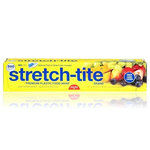 Stretch-Tite Stretch-Tite Premium Plastic Food Wrap, 500 Sq. Ft., 516.12-Ft. x 11.5/8-Inch