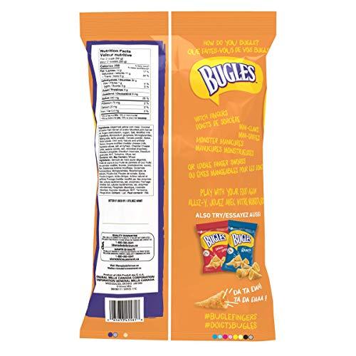 Bugles Bugles Nacho Cheese Corn Snacks 213g/7.5oz (4pk) {Imported from Canada}