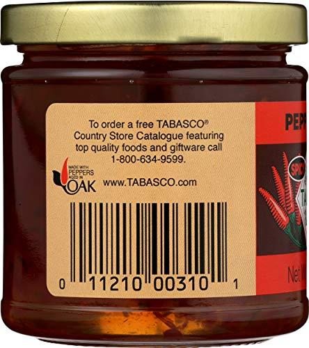 TABASCO TABASCO Brand Classic Pepper Jelly, Glass Jar, Versatile, Mild & Sweet Red Pepper Jelly, Perfect for Charcuterie & Appetizers, Great with Smoked Cheese, Meat, Crackers & More, 10 Oz (Pack of 1)