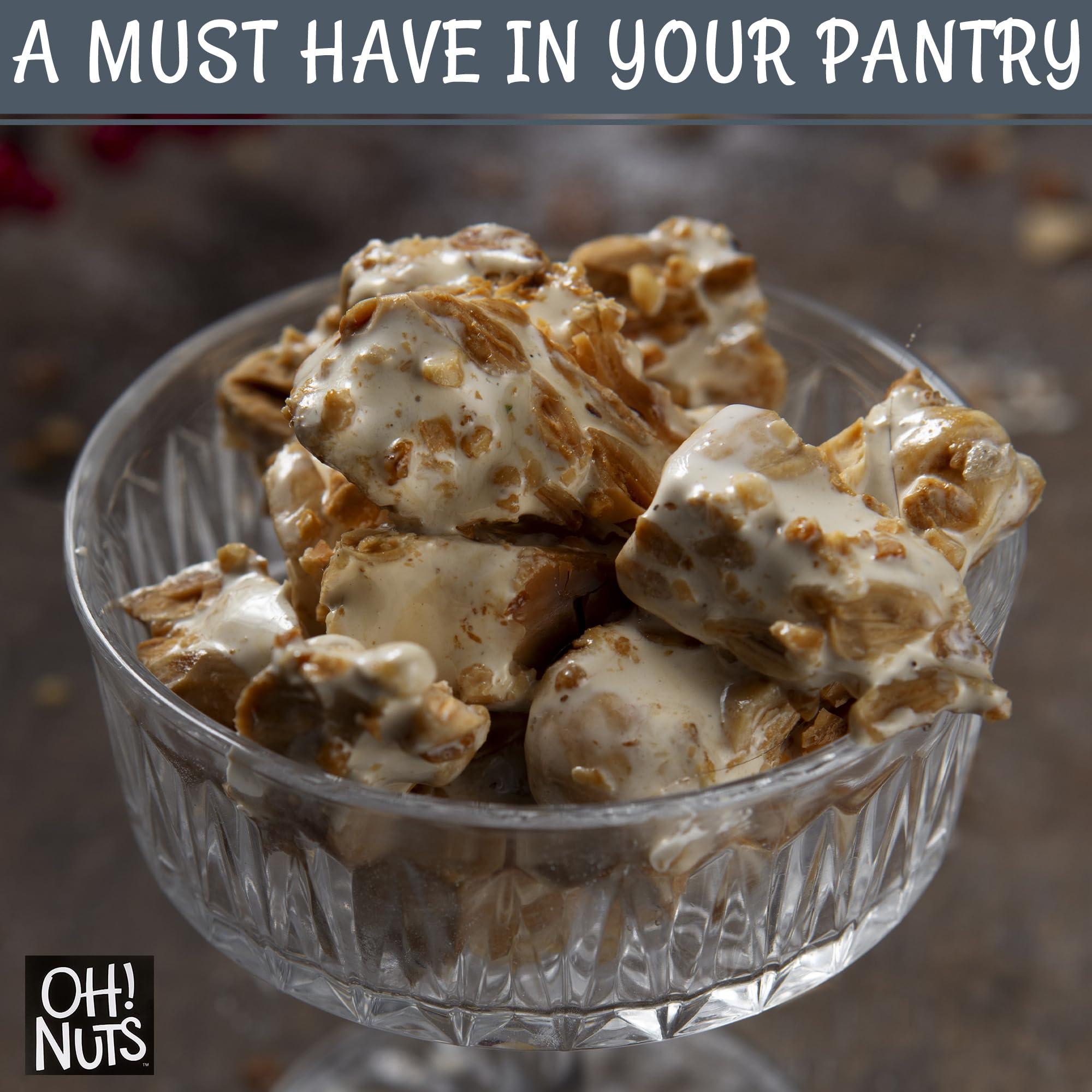 Oh! Nuts Macadamia Nuts | 1 lb | Roasted Salted Macadamia Nuts | Packed in New York Zip-Seal Bag for Exceptional Freshness by Oh Nuts