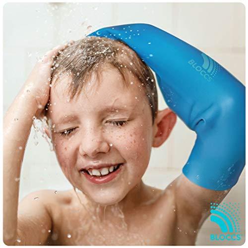 BLOCCS BLOCCS 100% Waterproof Cast Cover for Shower Arm Kids- Swim on Vacation, Shower & Bathe. Durable Child Arm Cast Protector for Shower or Swimming - #CA79-L - Child Arm (Large)
