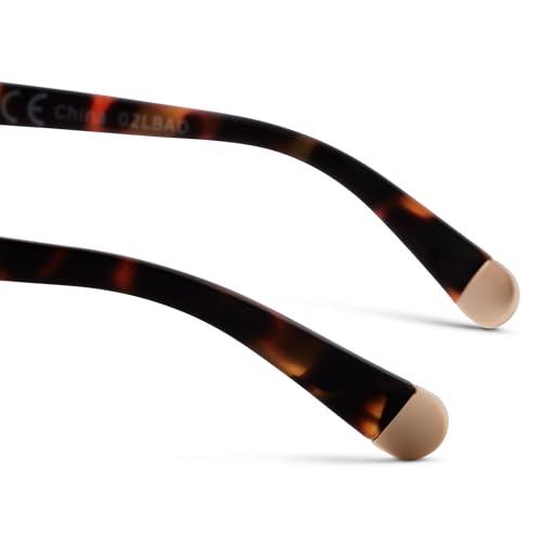 Peepers by PeeperSpecs Peepers by PeeperSpecs Oprah\'s Favorite Women\'s Stardust Round Blue Light Blocking Reading Glasses - Tortoise +2.00