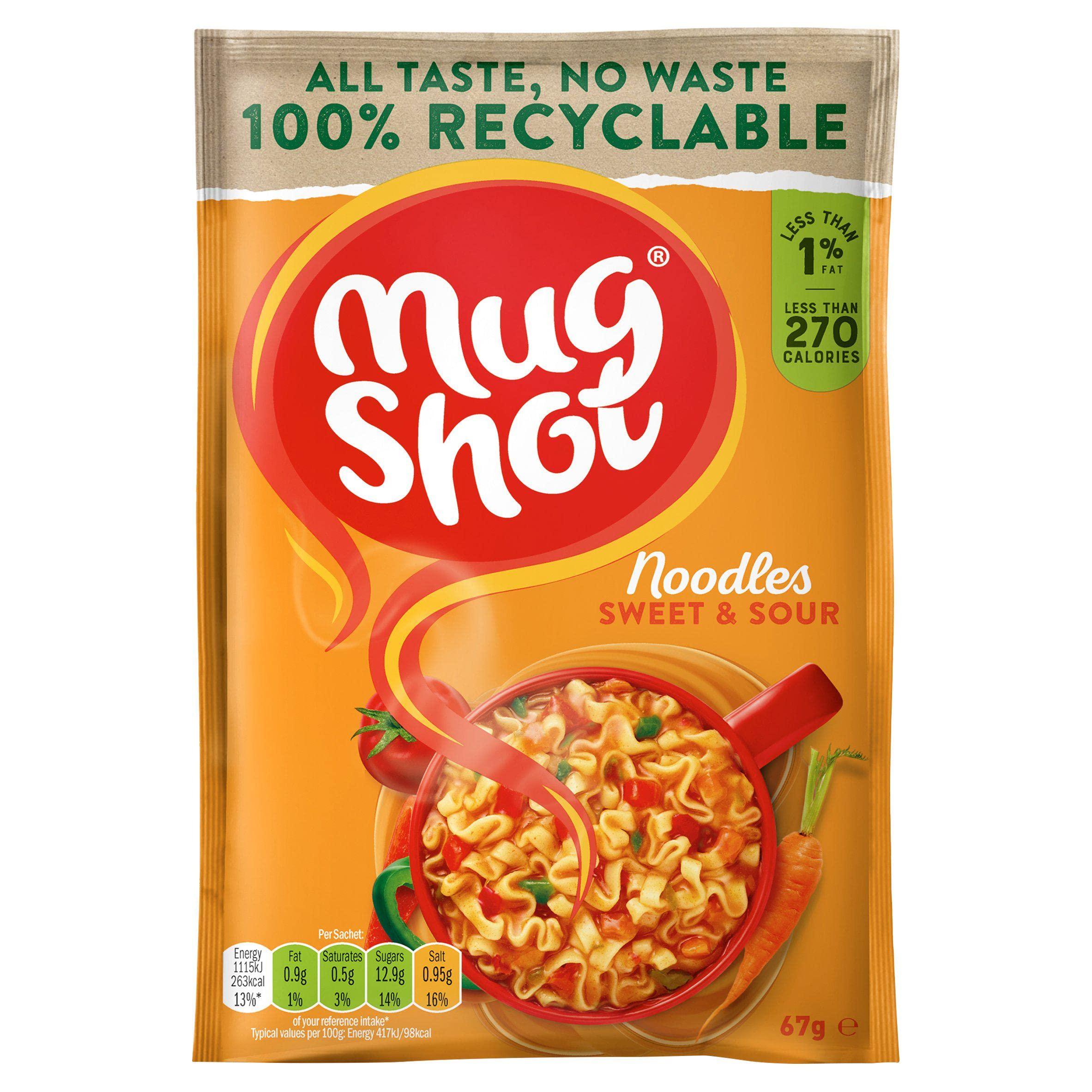 Mugshot Mugshot Sweet & Sour Noodle (67 Grams)