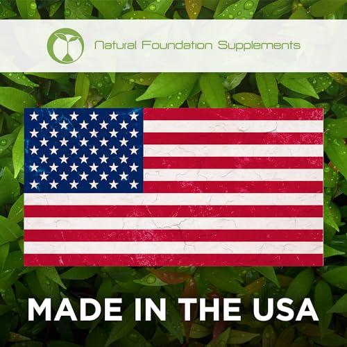 Natural Foundation Supplements Lactobacillus Rhamnosus Probiotic Supplement 240 Tablets 3 Billion CFU Probiotics for Men & Women Supports Intestinal Digestive & Gut Health Made in The USA (240, Lactobacillus Rhamnosus)