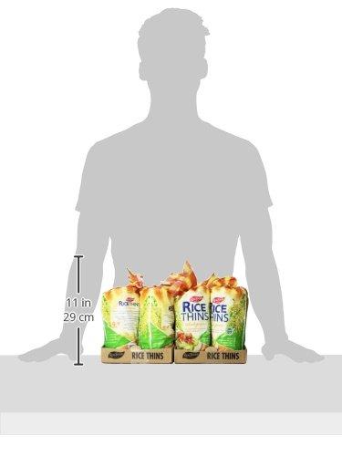 Real Foods Real Foods Rice Thin-whgr/gf-ff, 5.3-Ounce Units (Pack of 12)