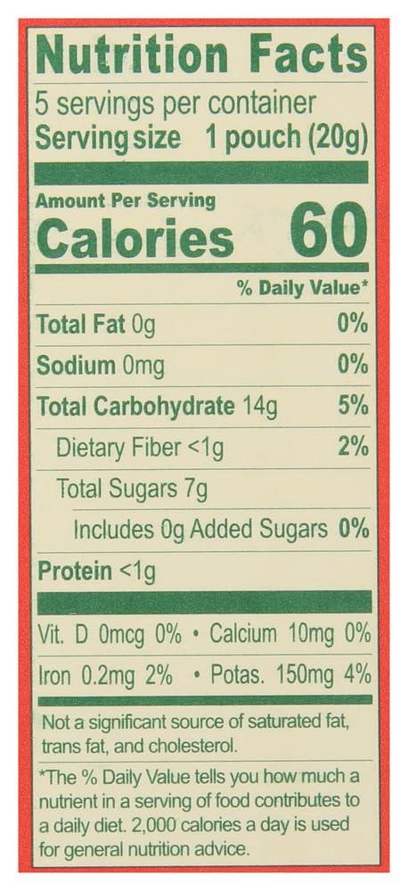 SOLELY SOLELY Organic Mango Whole Fruit Gummies | Two Ingredients | No Added Sugars, Artificial Colors or Flavors | Vegan Fruit Snacks, 0.7 Ounce (Pack of 5)