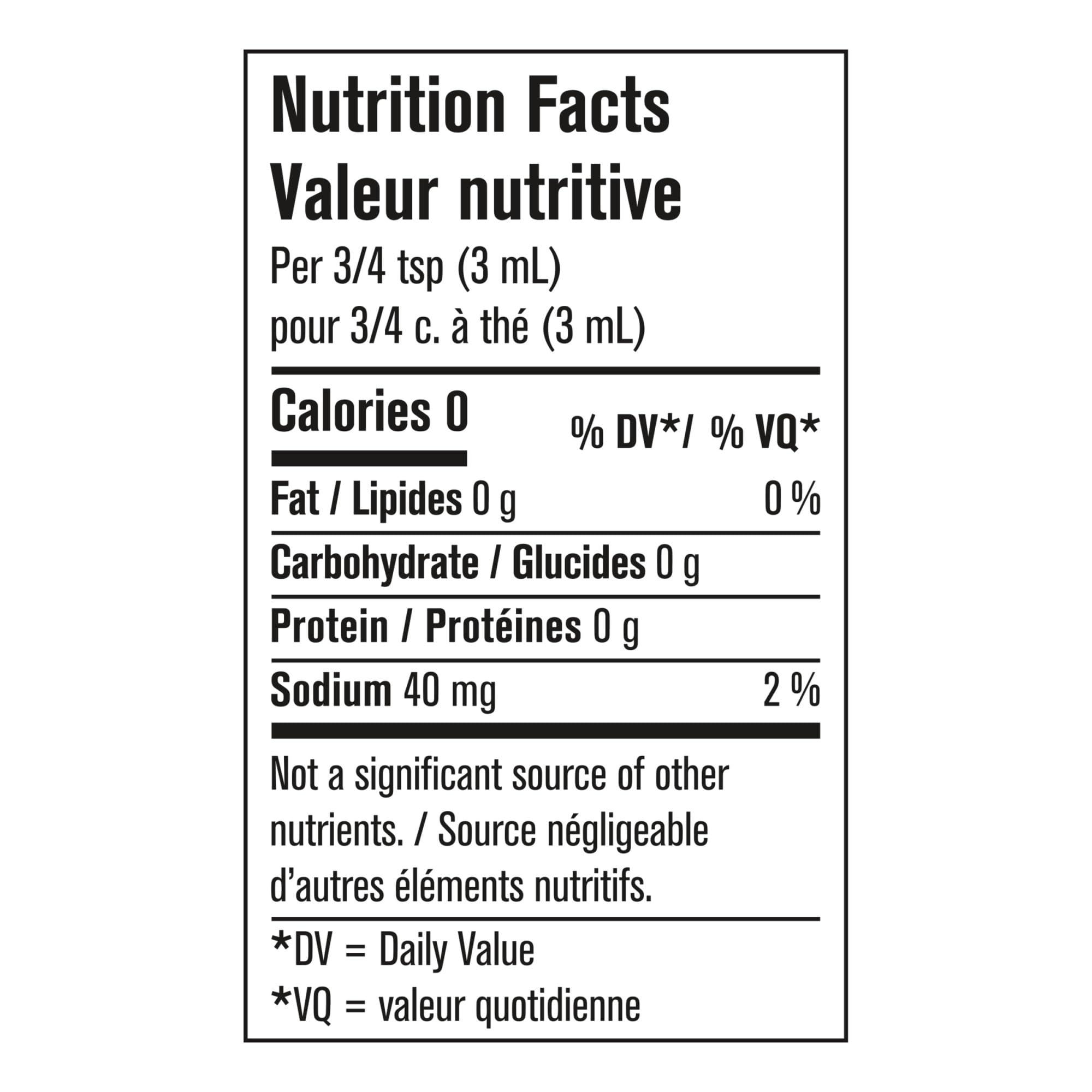 Mio MIO Liquid Water Enhancer - Lemonade, 12ct, 48ml Each (Imported from Canada)