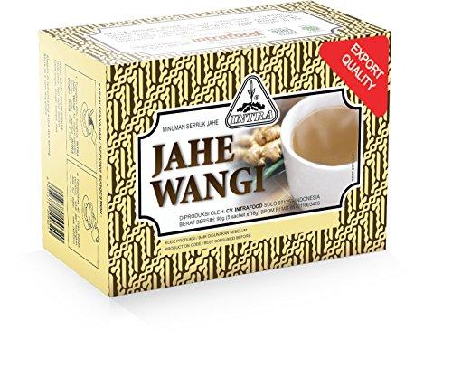 Intra Intra Jahe Wangi Ginger Tea 5-ct, 90 Gram (Pack of 2)