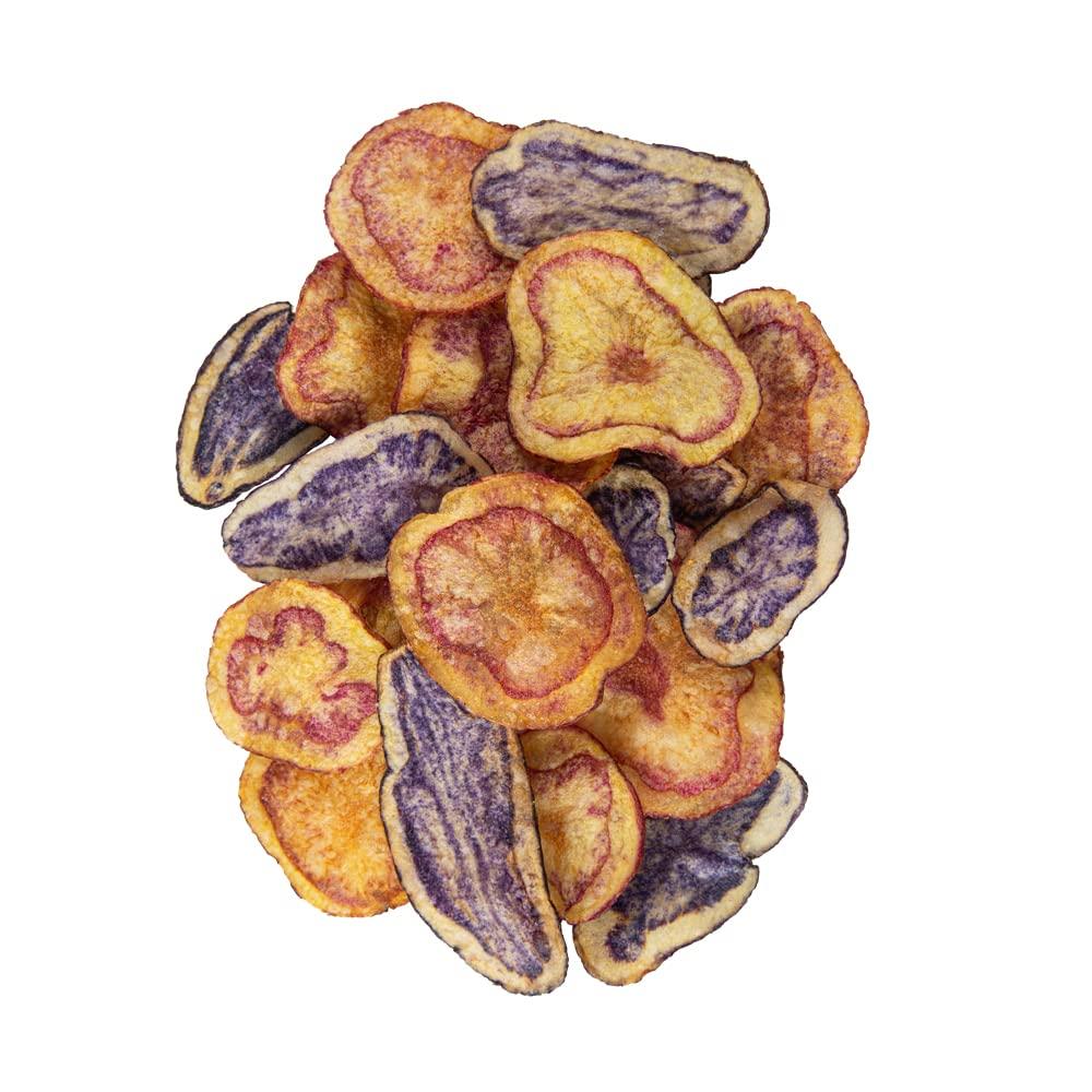 Tiyapuy Tiyapuy Peruvian Mix Native Potato Chips - Naturally Gluten Free Oleic High Oil Organic Potato Healthy Snack - 5.6 Oz, Pack of 5