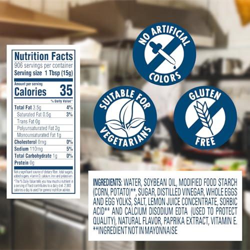 HELLMANN\'S Hellmann\'s Light Mayonnaise, 32-Pound Boxes (Pack of 1)