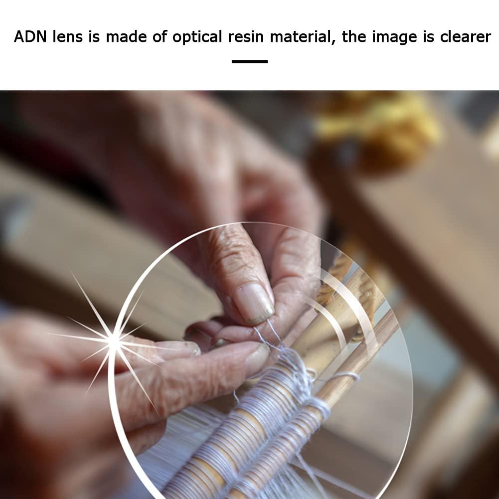 NWB Rimless Reading Glasses Blue Light Blocking for Men,Spring Hinge,Stylish Eyeglasses Anti Eye Strain/Glare/UV