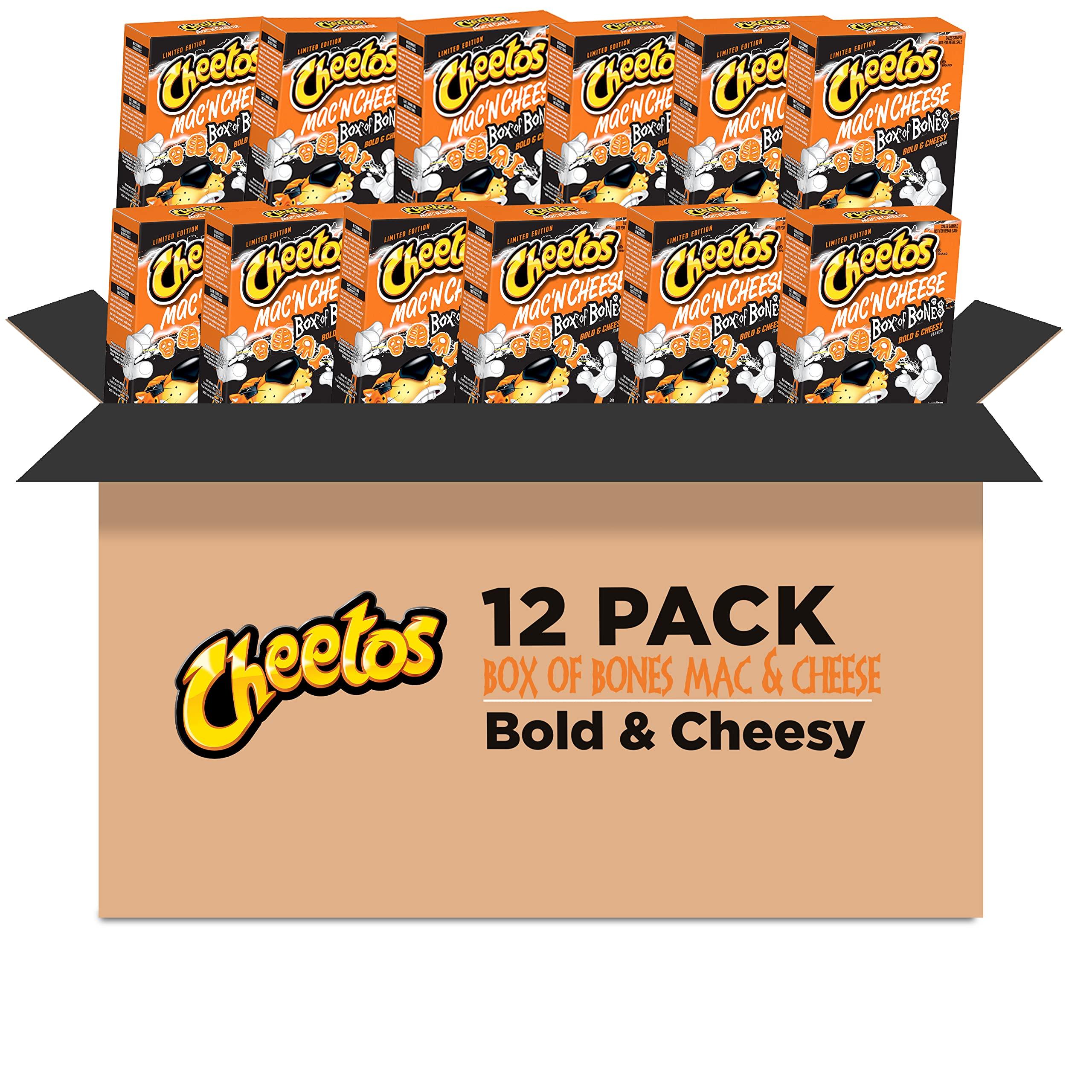 Cheetos Cheetos Limited Edition Cheetos Box of Bones Halloween Mac & Cheese 5.9oz Boxes (12 Pack)