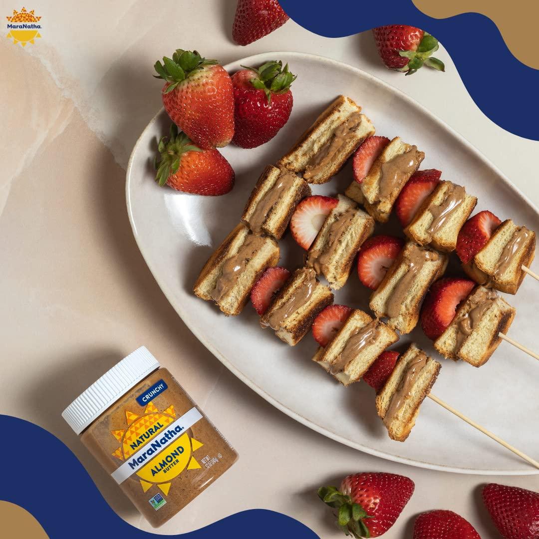 MARANATHA MaraNatha No Stir Creamy Roasted Caramel Almond Butter, 12oz (Pack of 2)