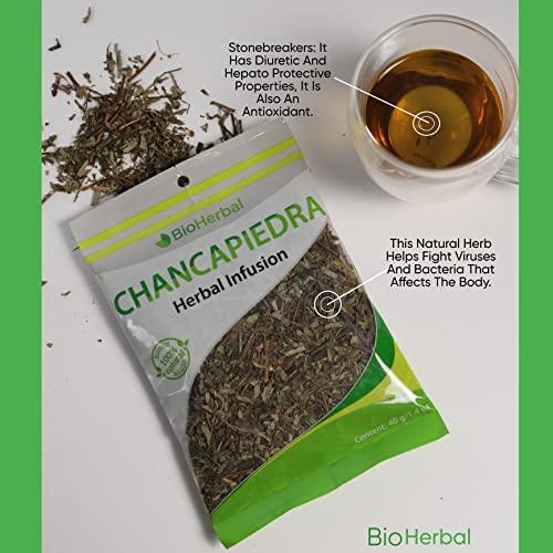 BioHerbal Chancapiedra Bio Herbal-Chancapiedra-Stonebreaker 100% Natural, Organic Tea-40G/1.4 oz From Peru. Help Treat Kidney Stones and Gallstones.