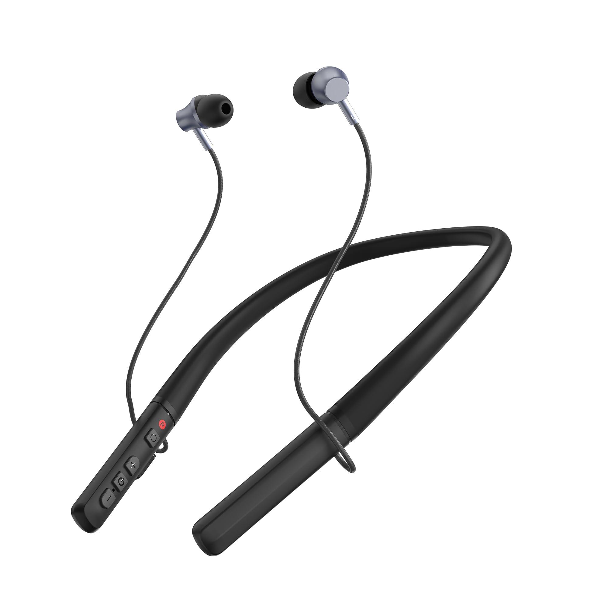 DiGGiNGSOUND DIGGINGSOUND Hearing Aids, Neckband Hearing Aids with Bluetooth, Hearing Aid Amplifier for Seniors with Noise Cancelling, One Charge Used for a Whole Day