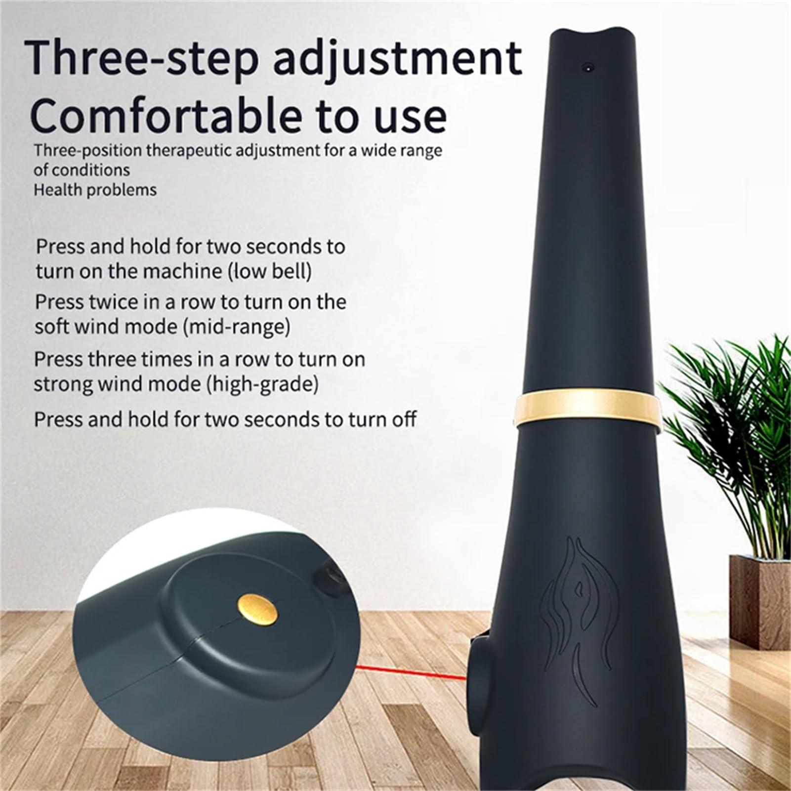 Aniwini Aniwini 1500W High Power Terahertz Therapy Device Portable Terahertz Frequency Wand, One-Click Start, Easy to Operate