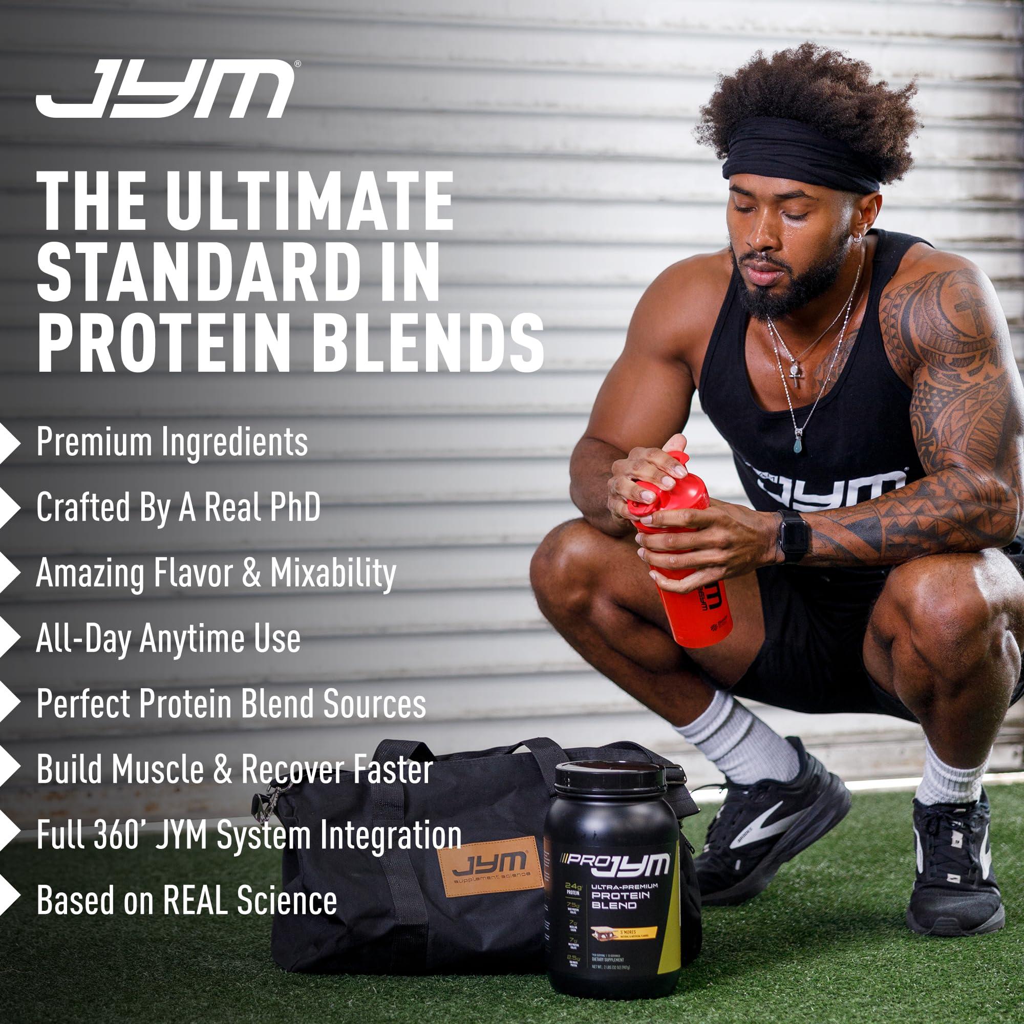 JYM Supplement Science Pro JYM Vanilla Peanut Butter Protein Powder - Whey Protein Isolates, Casein, & Milk Protein, Lean Muscle Building for Men & Women, JYM Supplement Science, 45 Servings