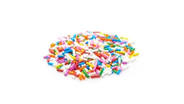 Yupik Yupik Rainbow Sprinkles, 2.2 Lb, Low In Sugar, Cholesterol-Free, Sodium-Free, Kosher, Dessert Topping