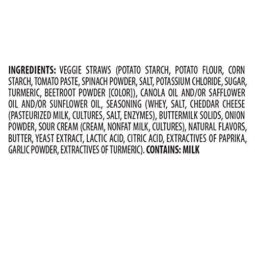 Sensible Portions Sensible Portions Garden Veggie Straws, Cheddar Cheese, 7 Oz (Pack of 12)